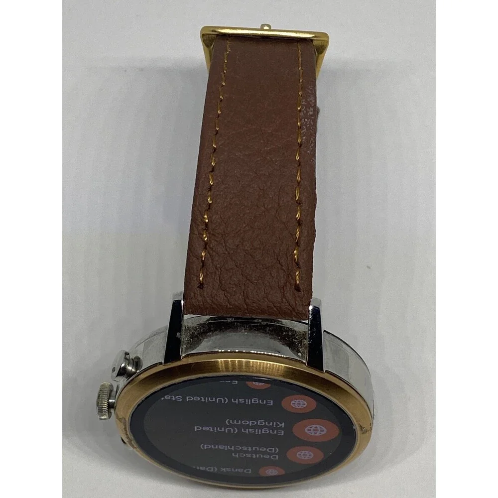 Fossil Gen 4 Authentic Digital Dial Smart Watch Custom Band FTW6016 AB514